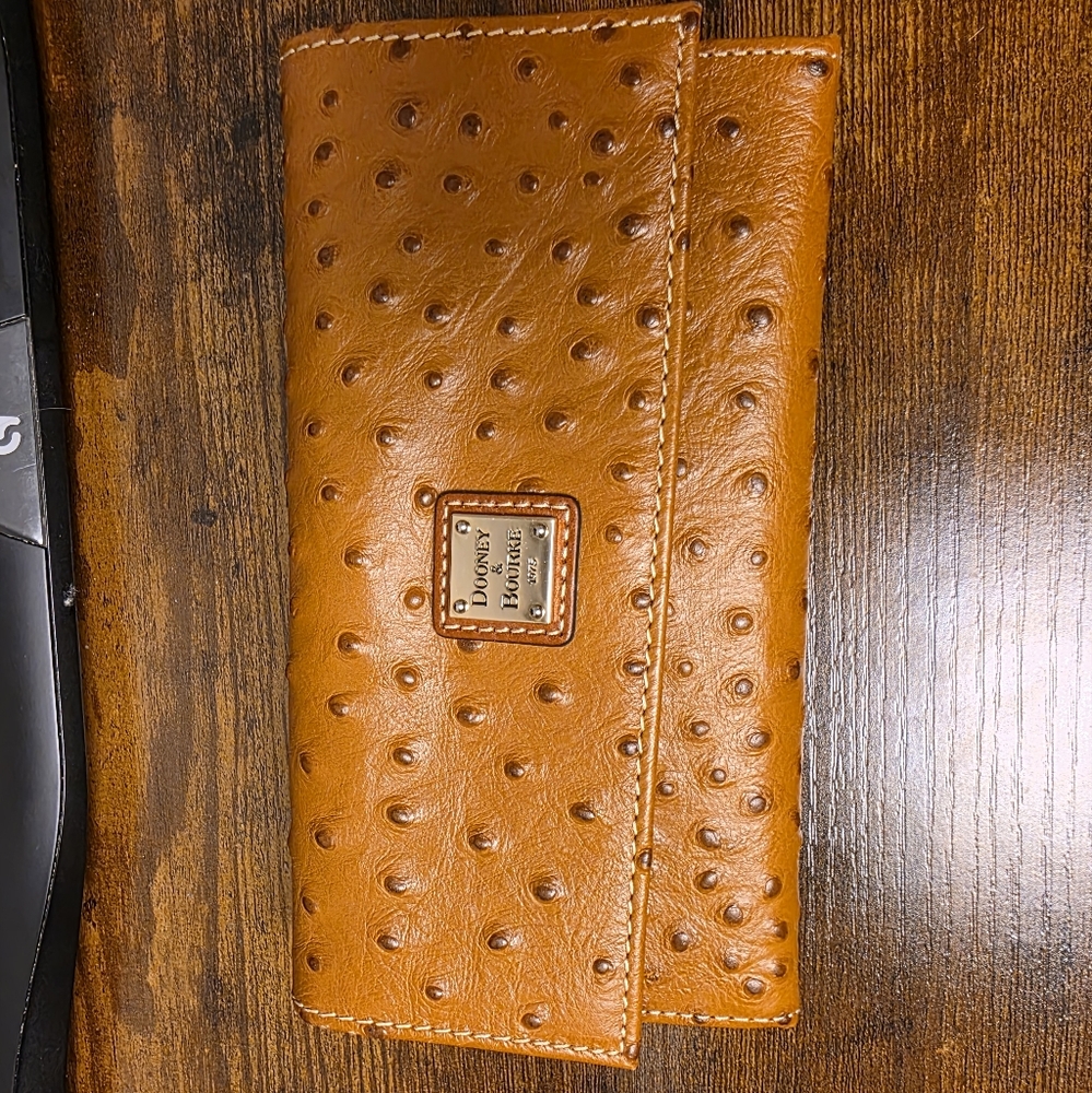 Dooney & Bourke Ostrich Leather Wallet